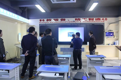 熱烈歡迎海南省教育部門領導蒞臨我司參觀指導工作